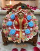 Red Sky Blue Rose Pearl Garden Laddu Gopal Poshak