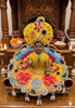 Yellow Rose Pearl Chakra Laddu Gopal Poshak