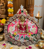 Pink Swan Pearl Laddu Gopal Poshak