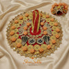 Peach Rose Stone Laddu Gopal Poshak