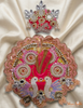 Pink Swan Designer Laddu Gopal Poshak