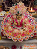 Rani Pink Floral Festival Laddu Gopal Poshak